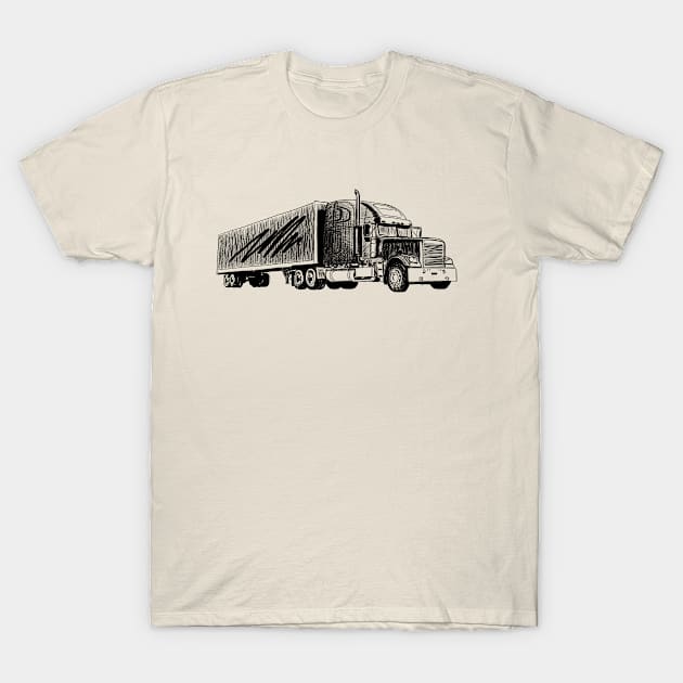Truck T-Shirt by sibosssr
